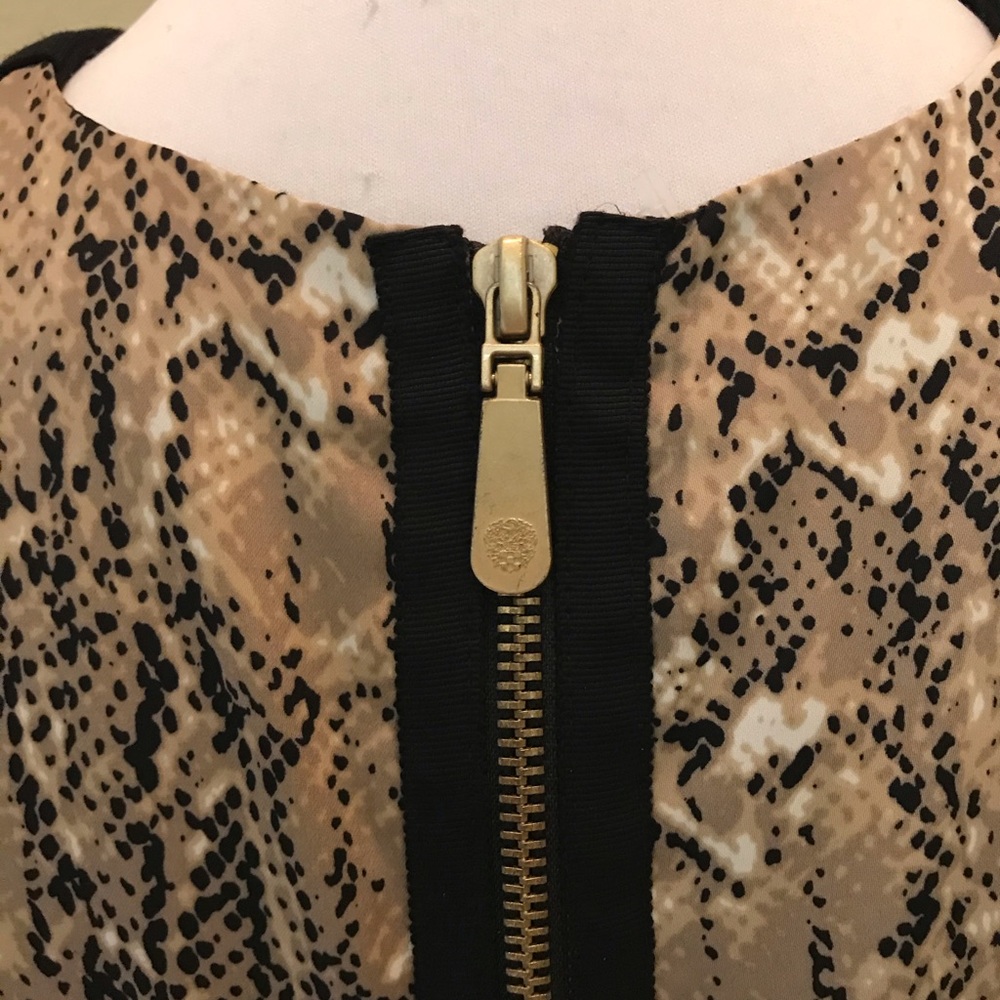 Nwot Vince Camuto Python Print Shift Career Dress - image 4